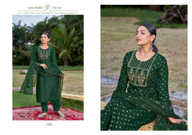 Kalaroop Zarina New Exclusive Wear Fancy Designer Ready Made Suit Collection